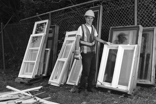 Clearing old furniture from a Highbury home