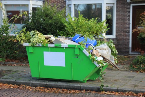 Commercial waste removal services in Highbury